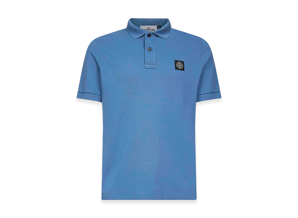 Stone Island Polo "Blue Acciaio"