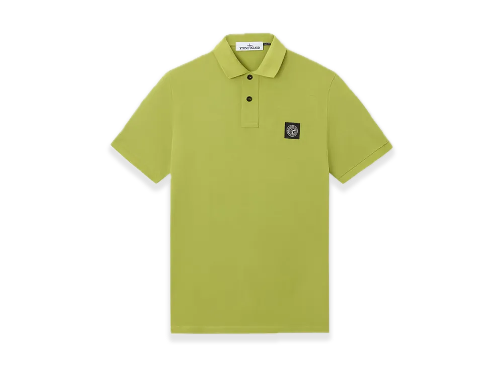 Stone Island 2200005 95% Organic Cotton / 5% Elastane Pique "Fern Green"