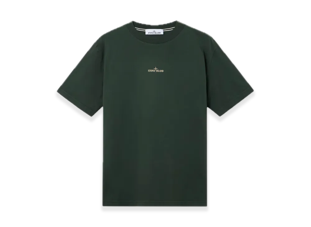 Stone Island 2100037 Combed Organic Cotton Jersey "Juniper"