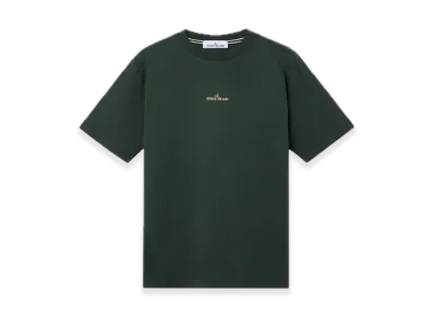 Stone Island 2100037 Combed Organic Cotton Jersey "Juniper"