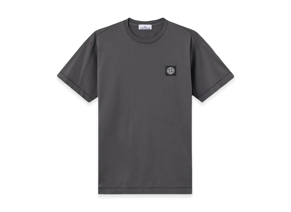 Stone Island Slim Fit Cotton Jersey T-Shirt "Gray"