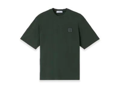 Stone Island 2100025 Combed Organic Cotton Jersey "Juniper"