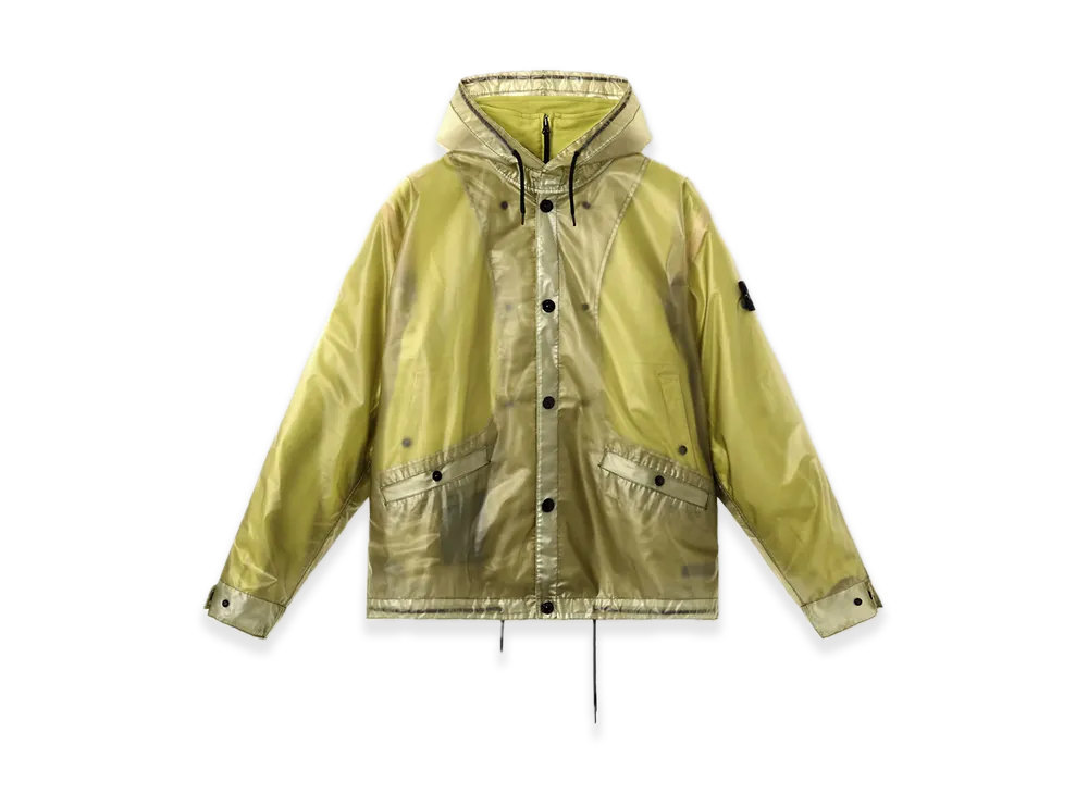 Stone Island 4100085 Translucent Cover + Cotton Moleskin "Fern Green"