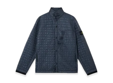 Stone Island 4100024 Crinkle Reps Ny Quilted-Tc Recycled Nylon "Ink Blue"