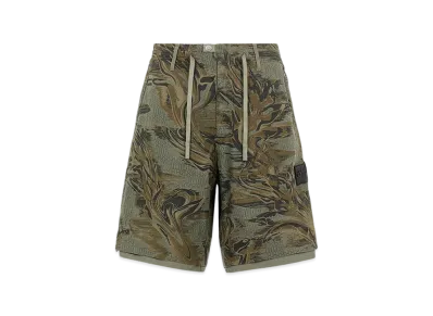 Stone Island Shadow Project L0227 Shorts - 22SS "Green"