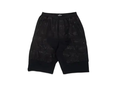 Stone Island Shadow Project L0201 Stripes Nylon Metal Bermuda Shorts - 20SS "Black"