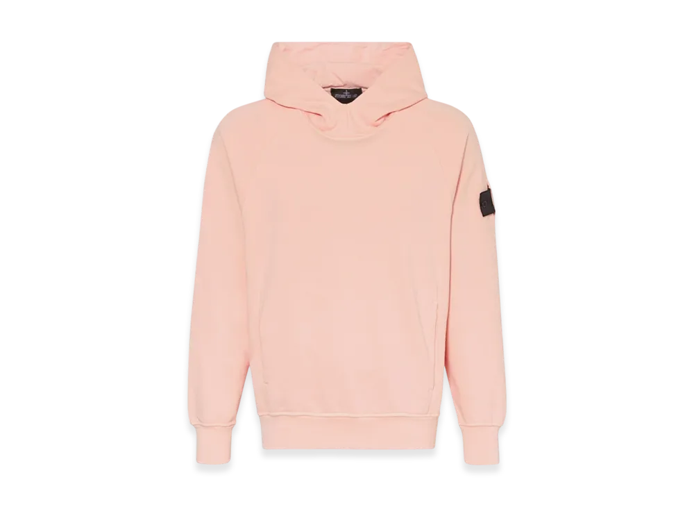 Stone Island Shadow Project 60219 Embroidery Cotton Fleece Hooded Sweatshirt - 23SS "Pink"