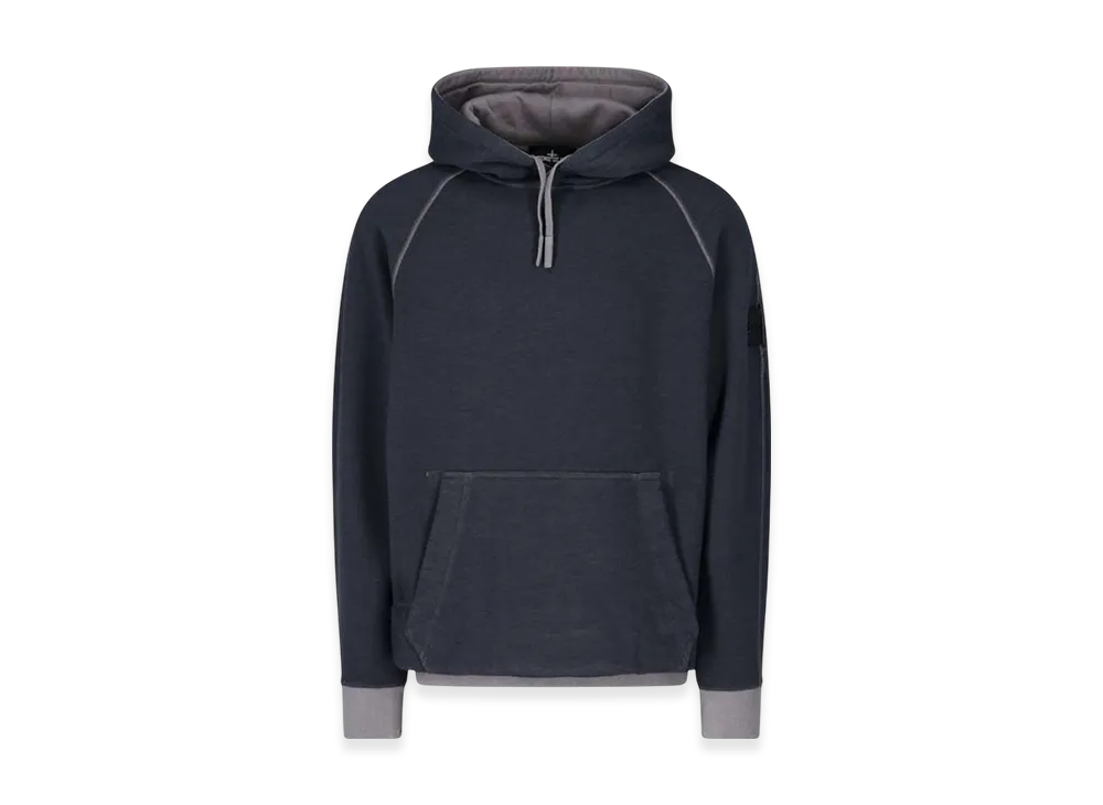 Stone Island Shadow Project 60110 Wool Cotton Fleece Hooded Sweatshirt - 21FW "Charcoal"