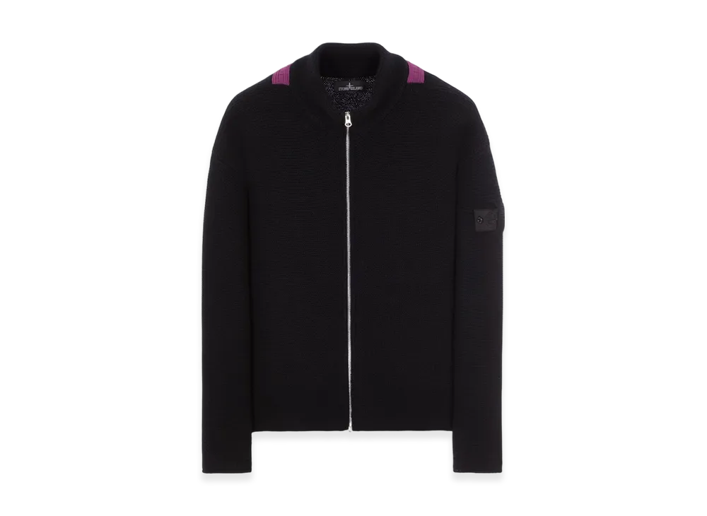 Stone Island Shadow Project 5142U Track Jacket Knit Chapter 2 - 22FW "Black"