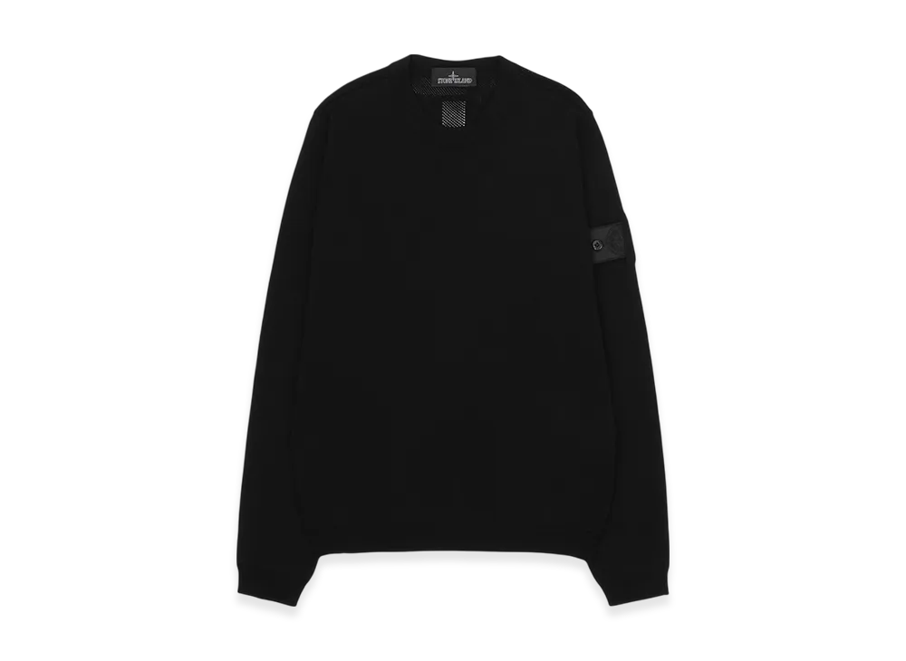 Stone Island Shadow Project 5142H Mercerized Cotton Crewneck Knit - 22SS "Black"