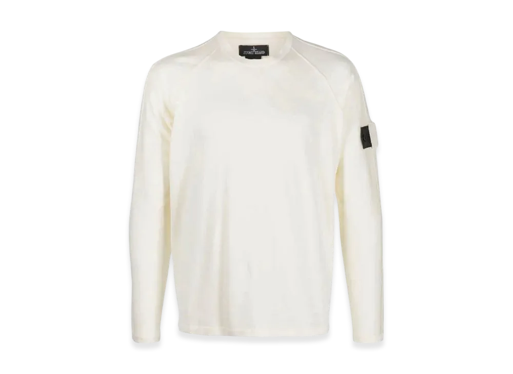 Stone Island Shadow Project 5071S Light Cotton Crewneck Knit - 23SS "Off White"