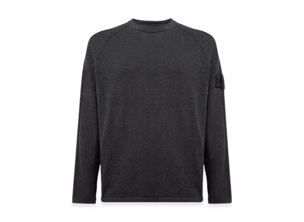 Stone Island Shadow Project 5071S Light Cotton Crewneck Knit - 23SS "Charcoal"