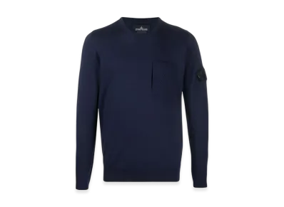 Stone Island Shadow Project 506A4 Pocket Crewneck Knit - 21SS "Ink Blue"