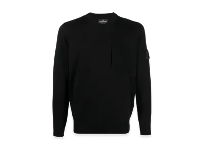 Stone Island Shadow Project 506A4 Pocket Crewneck Knit - 21SS "Black"