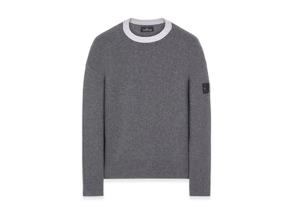 Stone Island Shadow Project 5042U Crewneck Knit Chapter 2 - 22FW "Blue Grey"