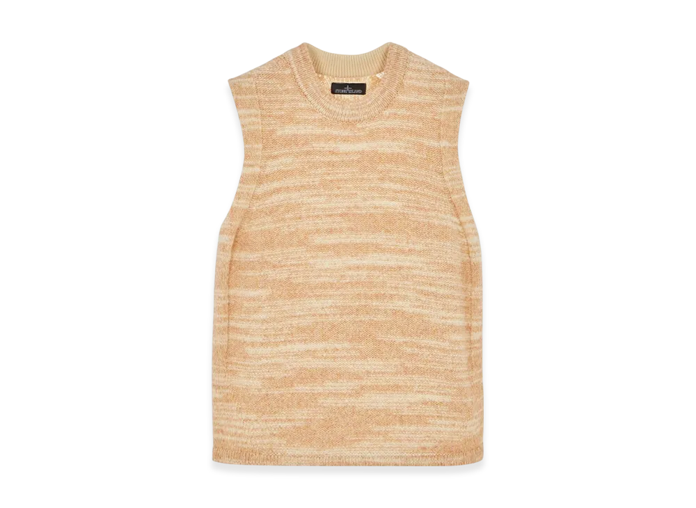 Stone Island Shadow Project 5012R Knit Gilet/Cover Up Chapter 2 - 22FW "Beige"