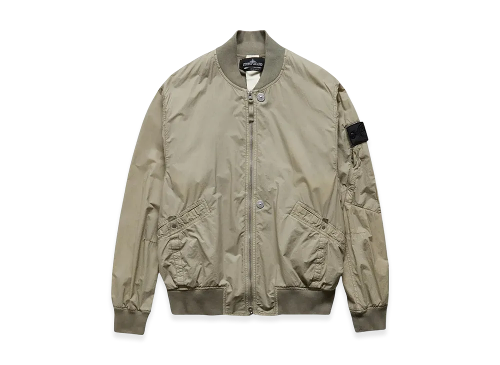 Stone Island Shadow Project 40712 HD Pelle OVO Cotton-TC Bomber Jacket - 22SS "Sand"
