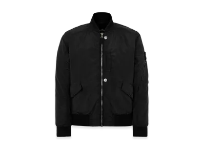 Stone Island Shadow Project 40706 Hollowcore Poly Light Garment Dyed Bomber Jacket - 21FW "Black"