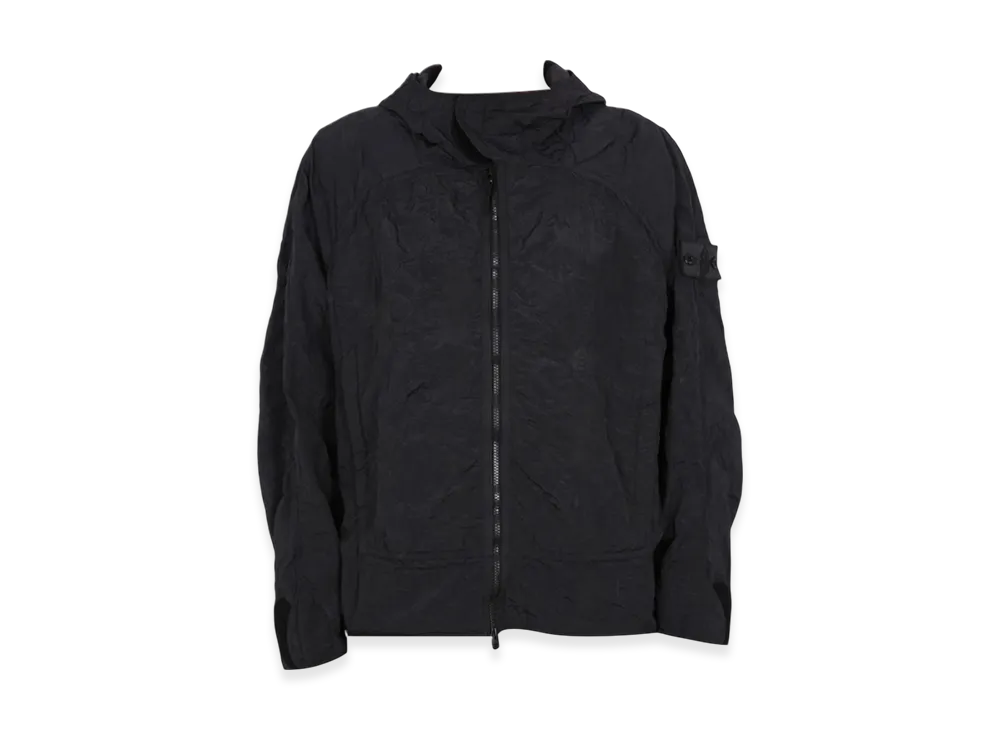 Stone Island Shadow Project 40426 Nylon Metal In Econyl Regenerated Nylon with Waffle Print Effect TC Short Parka - 23SS "Black"