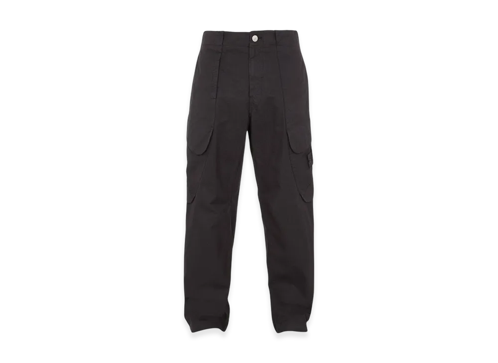 Stone Island Shadow Project 30417 Cotton Nylon Ripstop TC Cargo Trousers - 23SS "Black"