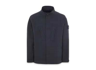 Stone Island Q11F2 Ghost Piece Gabardine Doppio Blouson - 23FW "Navy Blue"
