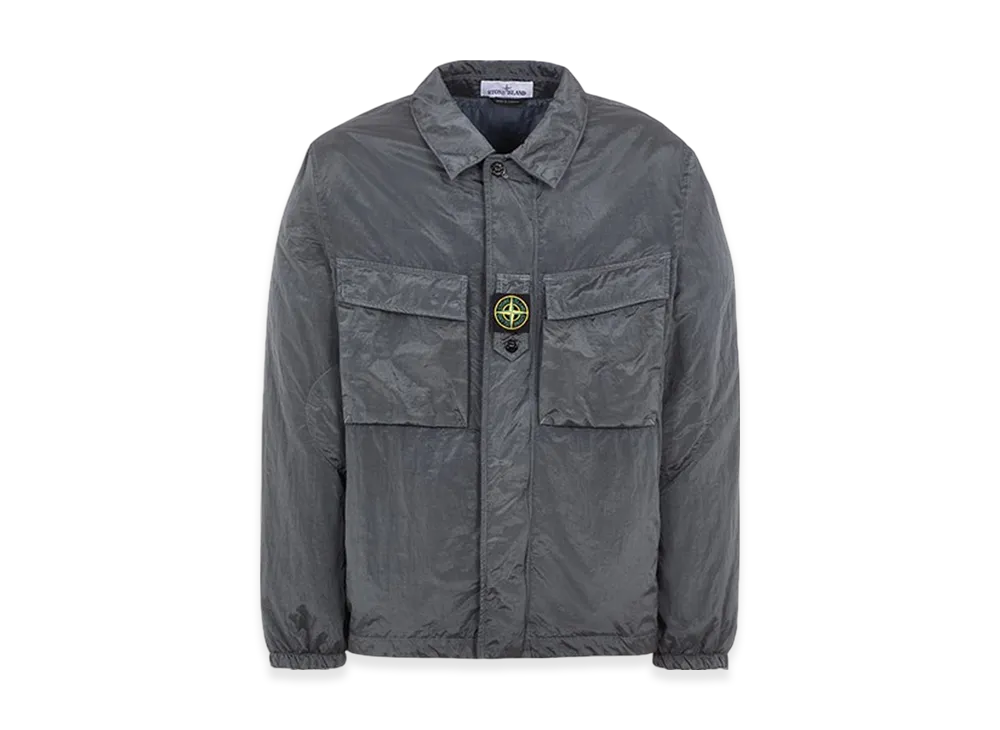 Stone Island Q0819 Nylon Metal in Econyl Regenerated Nylon Lightly Padded Jacket - 23FW "Lead"