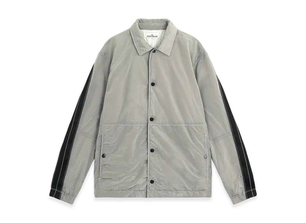 Stone Island Q0819 Nylon Metal in Econyl Light Jacket with Anti-Drop - 24FW "Grey"