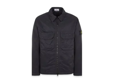 Stone Island Q0721 Opaque Nylon Twill with Primaloft-TC Shirt Jacket - 23FW "Black"