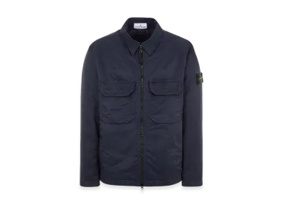 Stone Island Q0721 Opaque Nylon Twill with Primaloft-TC Shirt Jacket - 23FW "Navy Blue"