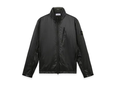 Stone Island Q0525 Pertex Quantum Made From Netplus with Primaloft Insulation Technology Light Packable Blouson with Hood - 24FW "Black"