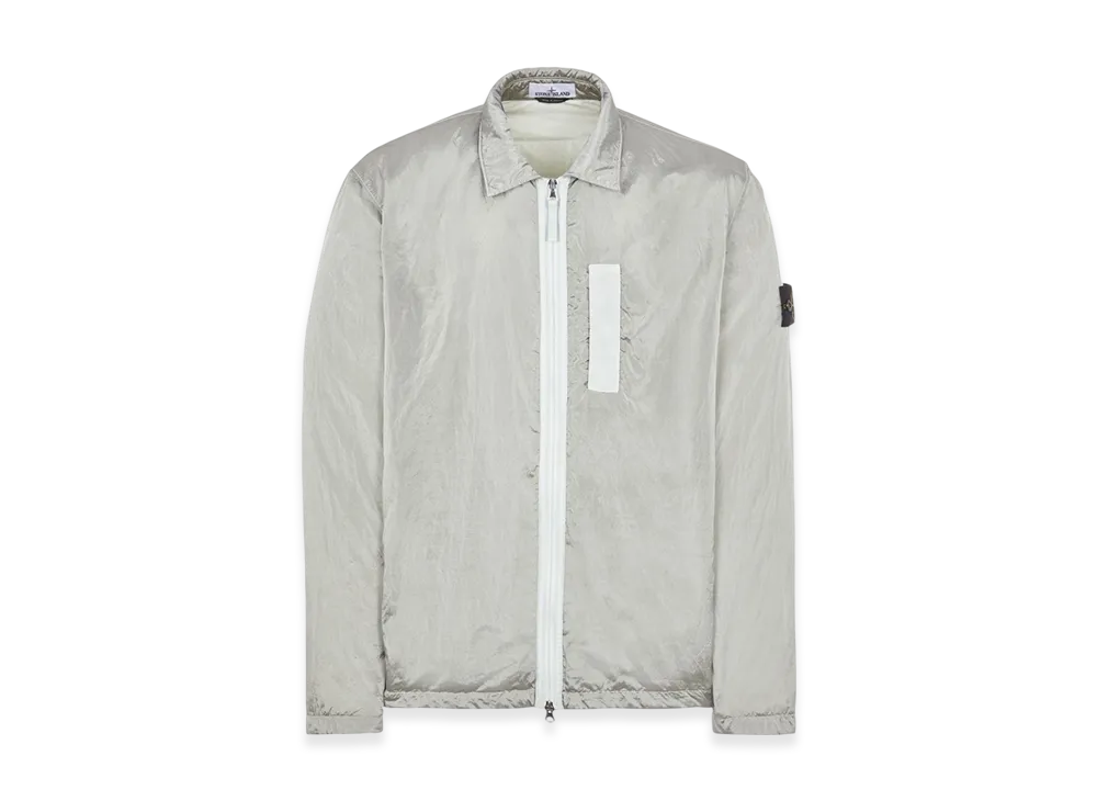 Stone Island Q0519 Nylon Metal Econyl Regenerated Nylon Primaloft Jacket - 22FW "Light Grey"