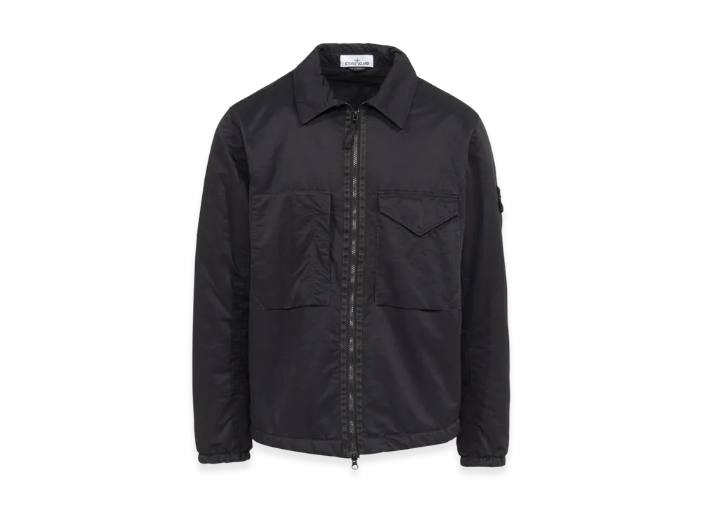 Stone Island Q0321 Opaque Nylon Twill with Primaloft TC Jacket - 22FW "Black"