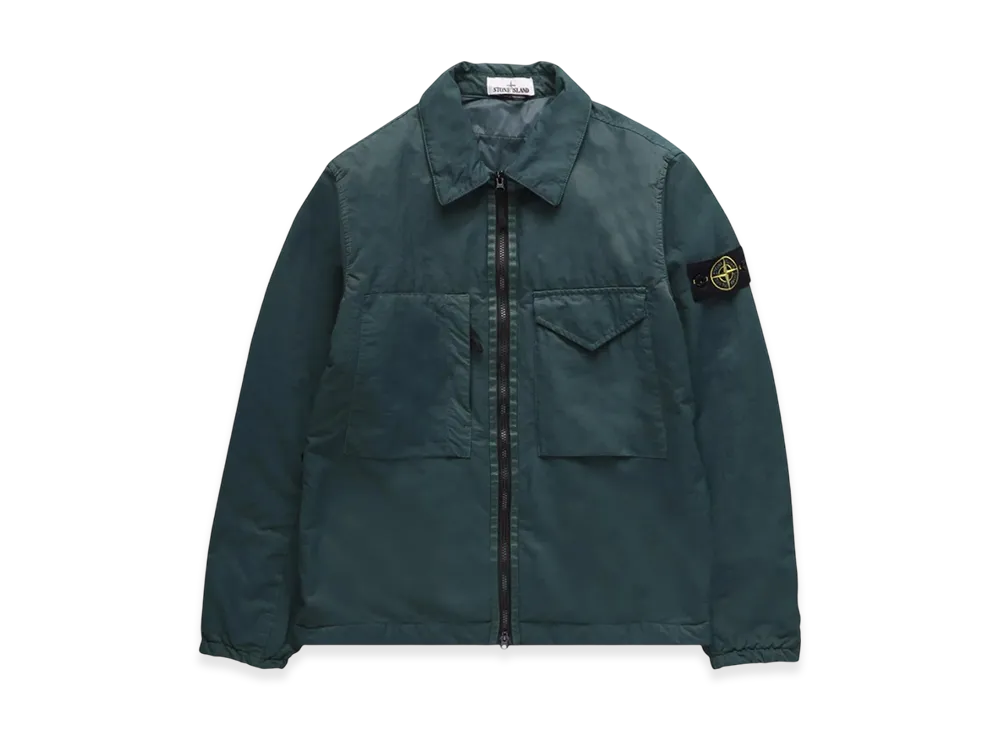 Stone Island Q0321 Opaque Nylon Twill with Primaloft TC Jacket - 22FW "Dark Green"