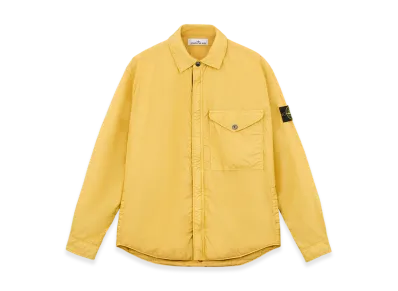 Stone Island Q0123 Crinkle Reps Recycled Nylon with Primaloft TC Wind Resistant Light Jacket - 24FW "Ochre"