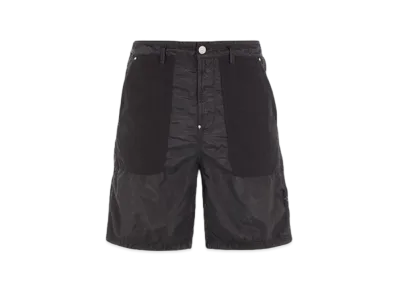 Stone Island L1932 Polyester Tela with David Light-TC Comfort Fit Bermuda Shorts - 24SS "Black"
