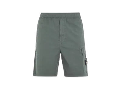 Stone Island L1811 Comfort Fit Cargo Bermuda Shorts - 24SS "Musk Green"
