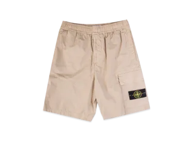 Stone Island L1803 Comfort Fit Cargo Bermuda Shorts - 24SS "Sand"