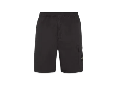 Stone Island L1803 Comfort Fit Cargo Bermuda Shorts - 24SS "Black"