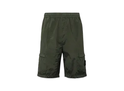 Stone Island L1721 Nylon Metal Garment Dyed Bermuda Shorts - 22SS "Olive Green"