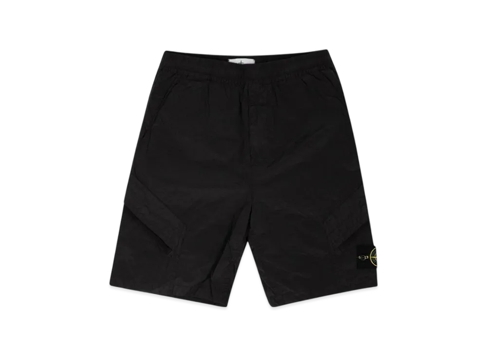 Stone Island L1719 Nylon Metal in Econyl Regenerated Nylon Comfort Fit Bermuda Shorts - 24SS "Dark Grey"