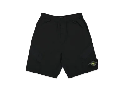 Stone Island L1719 Nylon Metal in Econyl Regenerated Nylon Comfort Fit Bermuda Shorts - 24SS "Black"
