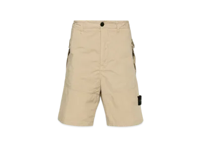 Stone Island L1603 Comfort Fit Bermuda Pants - 24SS "Sand"