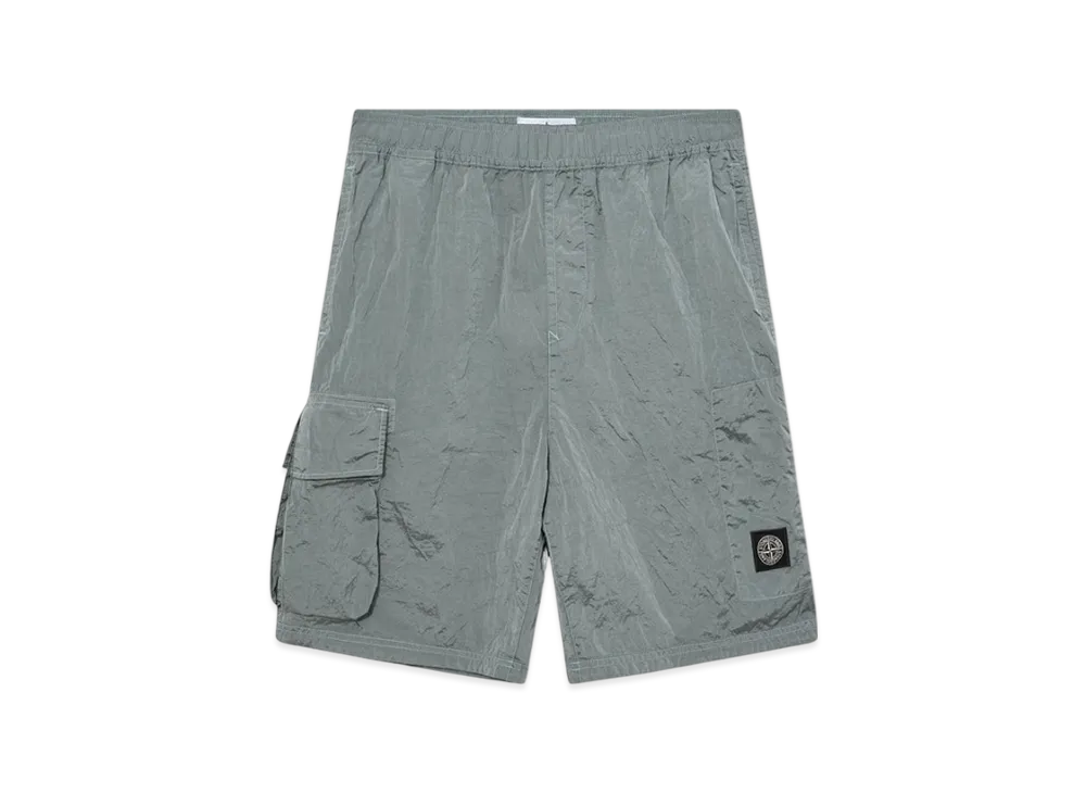 Stone Island L1319 Nylon Metal in Econyl Regenerated Nylon Bermuda Short - 23SS "Sky Blue"