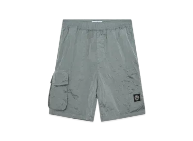 Stone Island L1319 Nylon Metal in Econyl Regenerated Nylon Bermuda Short - 23SS "Sky Blue"