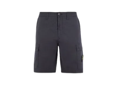 Stone Island L0803 Regular Fit Cargo Bermuda Shorts - 24SS "Blue"