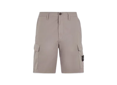 Stone Island L0803 Regular Fit Cargo Bermuda Shorts - 24SS "Dove Grey"