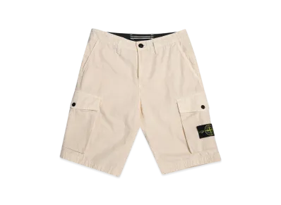 Stone Island L0803 Bermuda Shorts - 21SS "Ivory"