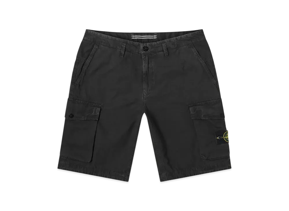 Stone Island L07WA T.CO+OLD Bermuda Shorts - 21SS "Black"