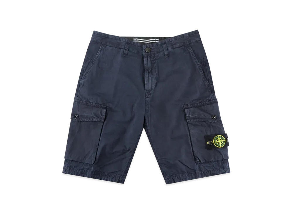 Stone Island L07WA T.CO+OLD Bermuda Shorts - 21SS "Navy Blue"