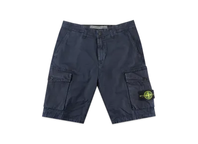 Stone Island L07WA T.CO+OLD Bermuda Shorts - 21SS "Navy Blue"